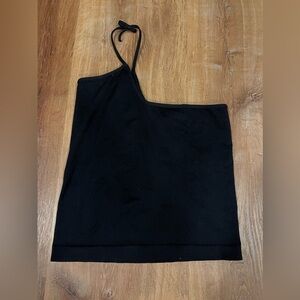 Black one shoulder top​​​​​​​​